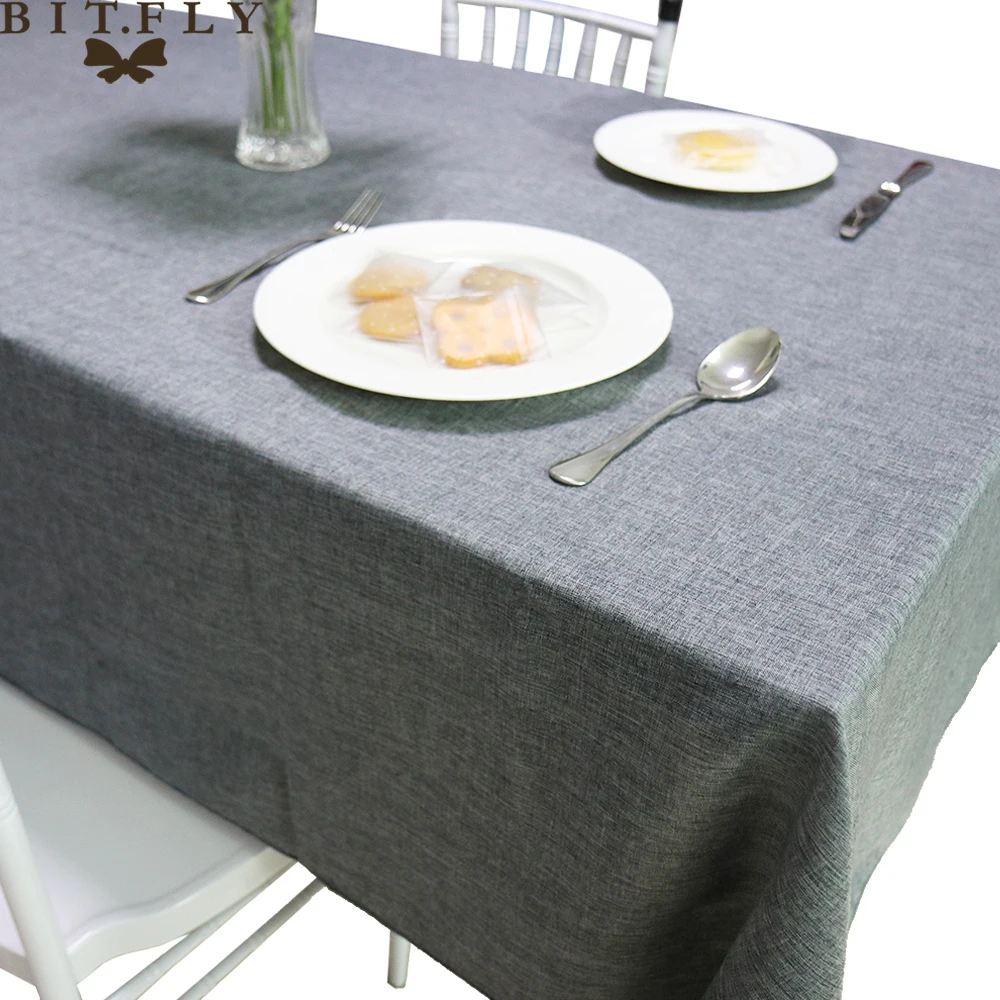 Gray Table Cover