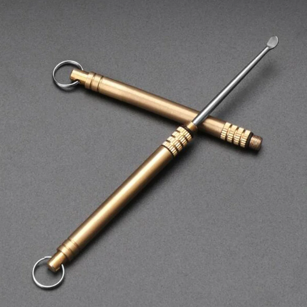 Беруши из титанового сплава очиститель ложки инструменты для ушной серы съемный