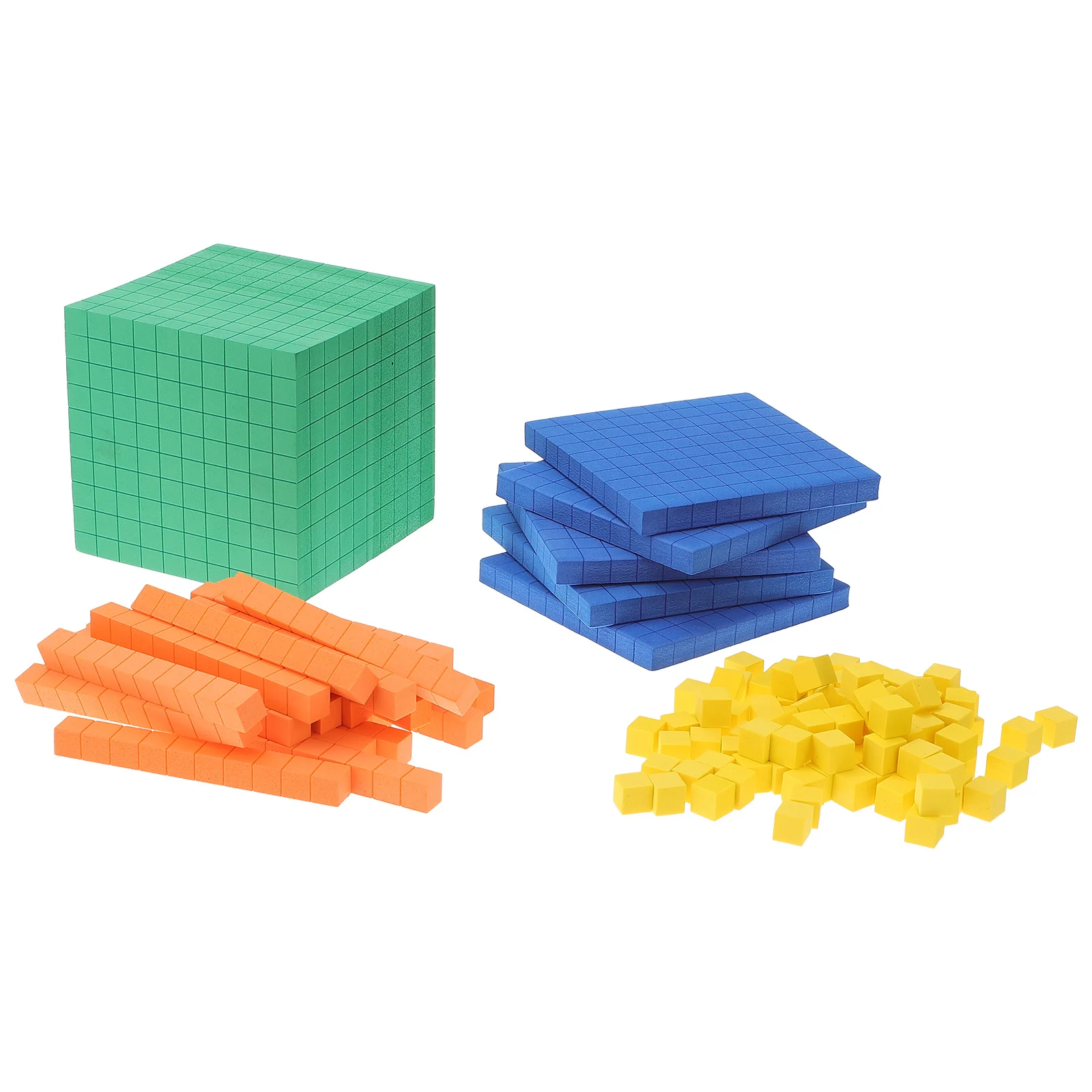 

Demonstration Box Toy Kids Building Learning Children Educational Counting Cube Stack Foam Building Blocks Eva