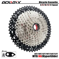 goldix mountain bike freewheel bicycle cassette cassette 89101112speed bike flywheel hyperglide compatible shimanosram