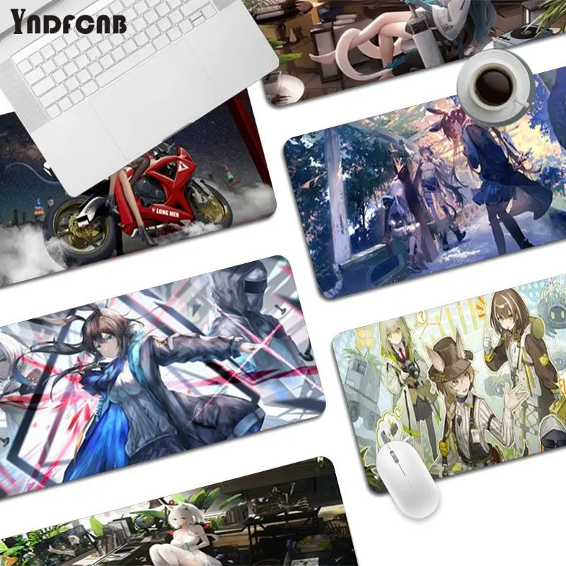 

Arknights 90x40cm Big Table Mat Student Mousepad Gamer Computer Keyboard Pad Games Pad Writing Desk Mats