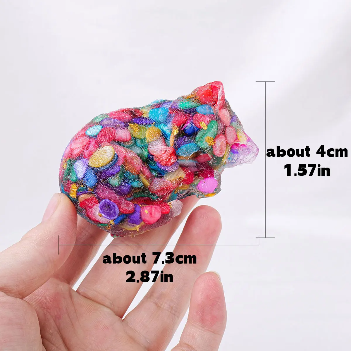 1 шт. игрушка на кончик пальца в виде кошки