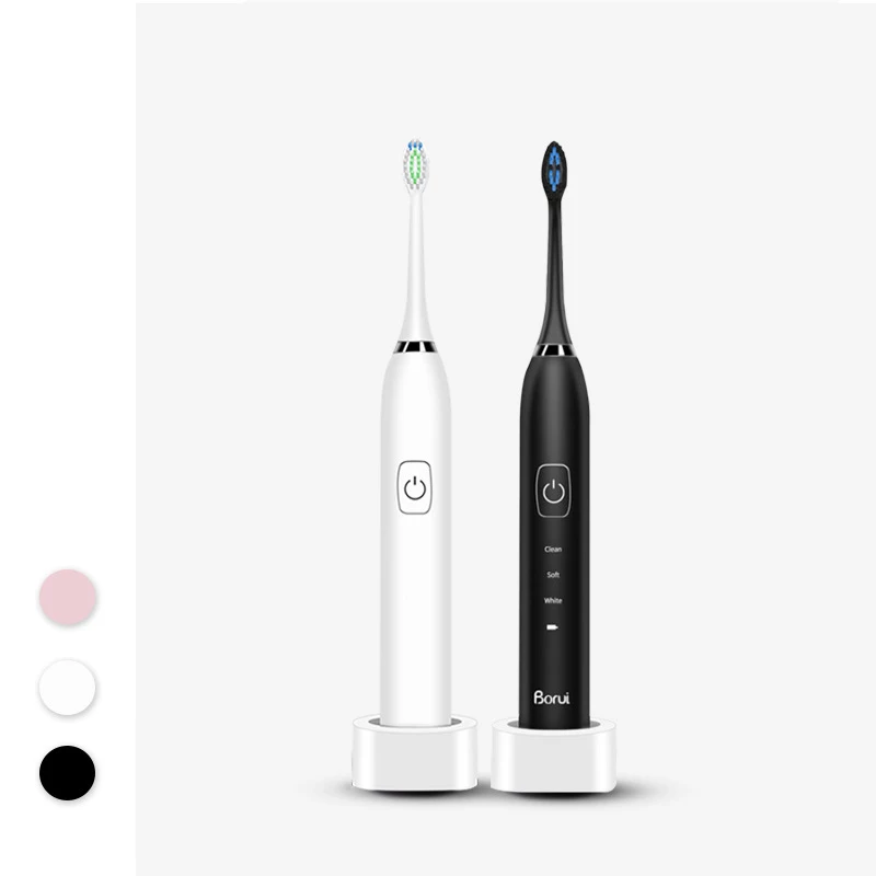 

Электрическая зубная щетка TB-012, компактная бытовая техника для взрослых, звуковая вибрация, мягкие волосы, автоматический синхронизатор, трехскоростной уход