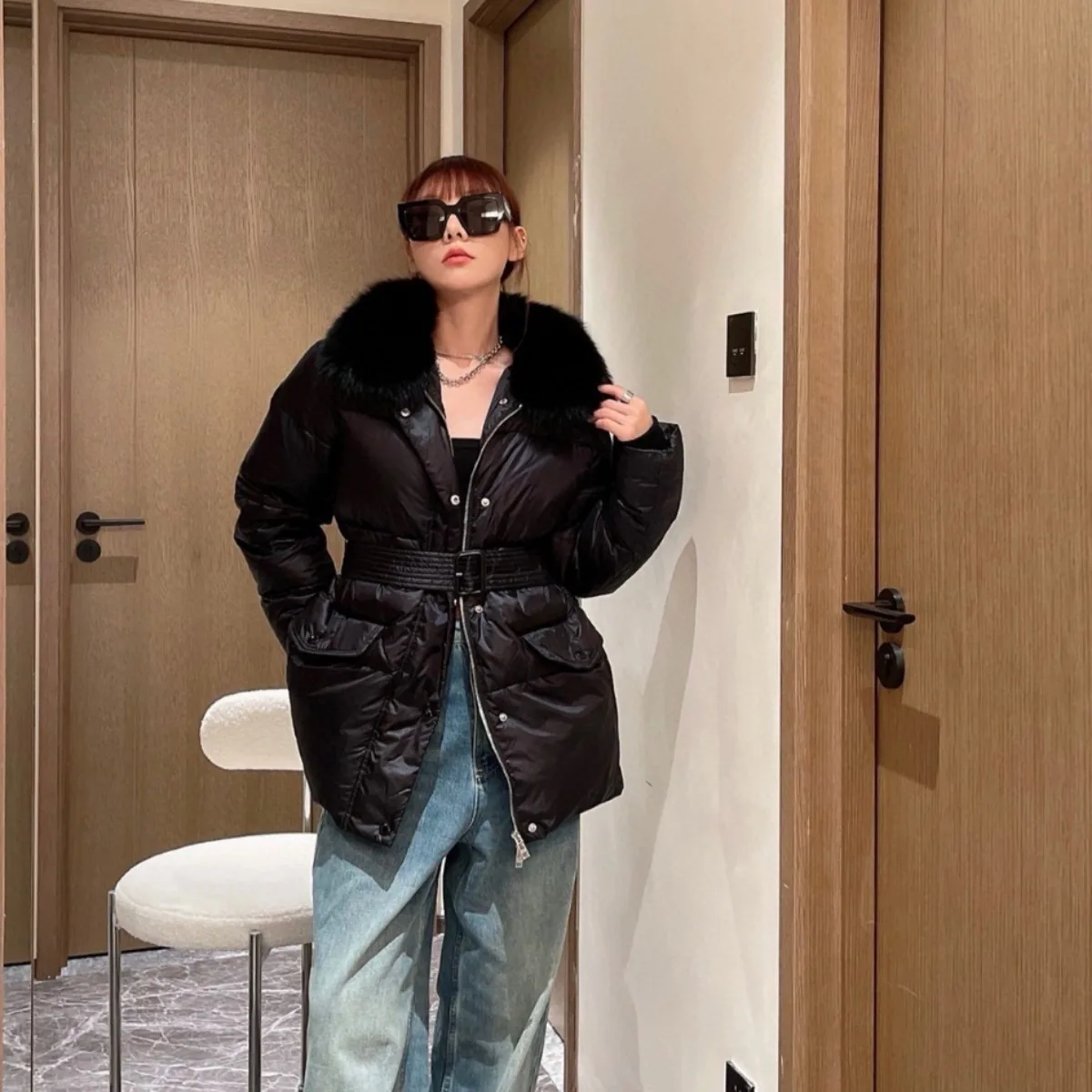 Рисунок 2 - Женский пуховик, зимняя куртка,