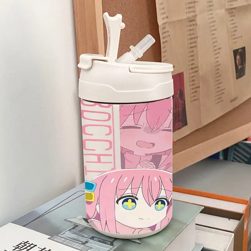 Термос Bocchi The Rock готоhhitori Yamada Ryo чашка аниме периферийная Милая мультяшная бутылка
