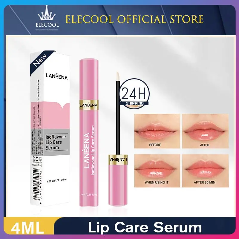 

LANBENA Lip Care Serum Lip Plumper Repairing Reduce Lip Mask Fine Lines Increase Moisturizing Lip Anti-Aging Lip Care TSLM1