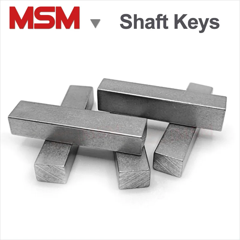 10 шт. прямоугольные ключи из нержавеющей стали GB1096 тип B плоские концы 8x7x длина