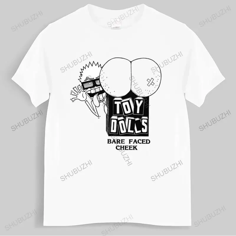 

summer t-shirt men brand teeshirt THE TOY DOLLS BARE FACED CHEEK PUNK ROCK UK SUBS THE ADICTS T-SHIRT Mens T-shirt Euro size