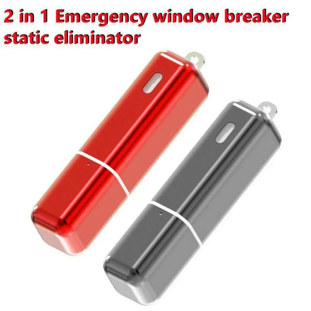 

Mini Portable Car Safery Hammer Emergency Window Breaker Escape In Water Keychain Outdoor High-strength Metal Survival Tool