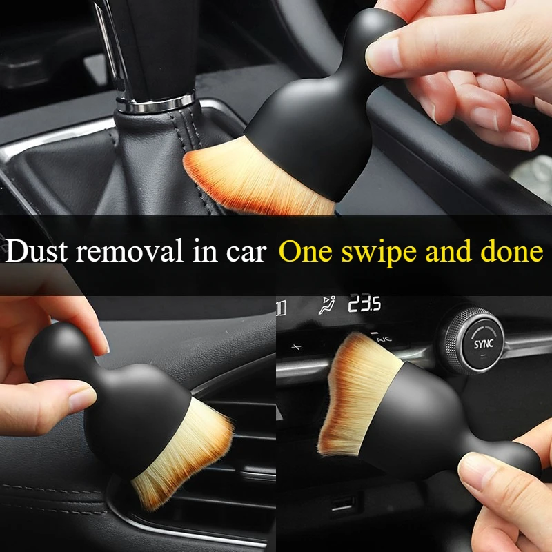Щетка Для Чистки Автомобильных Вентиляционных Отверстий С Мягкой Щетиной
