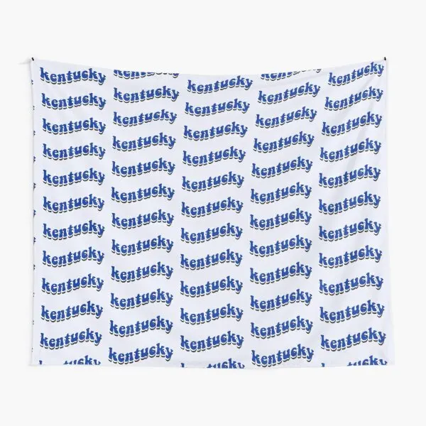 

Кентукки волнистый гобелен настенный Йога путешествия Искусственный цветной декор печатное полотенце украшение для комнаты Красивое Одея...