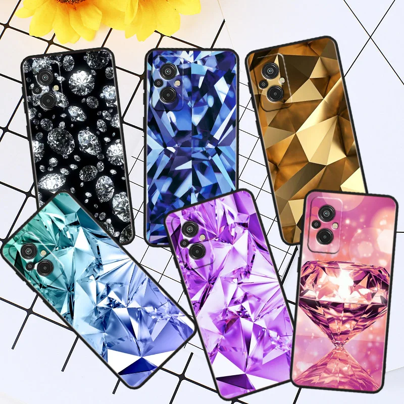 

Flash Diamond Phone Case For Xiaomi Redmi K60E K60 K50G K50 K40S K40 K20 S2 6A 6 5A 5 Pro Ultra Black Soft Cover
