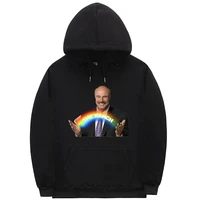 dr phil the ranch rainbow hoodie funny graphic print sweatshirt men women harajuku oversized coat mens fashion loose hoodies