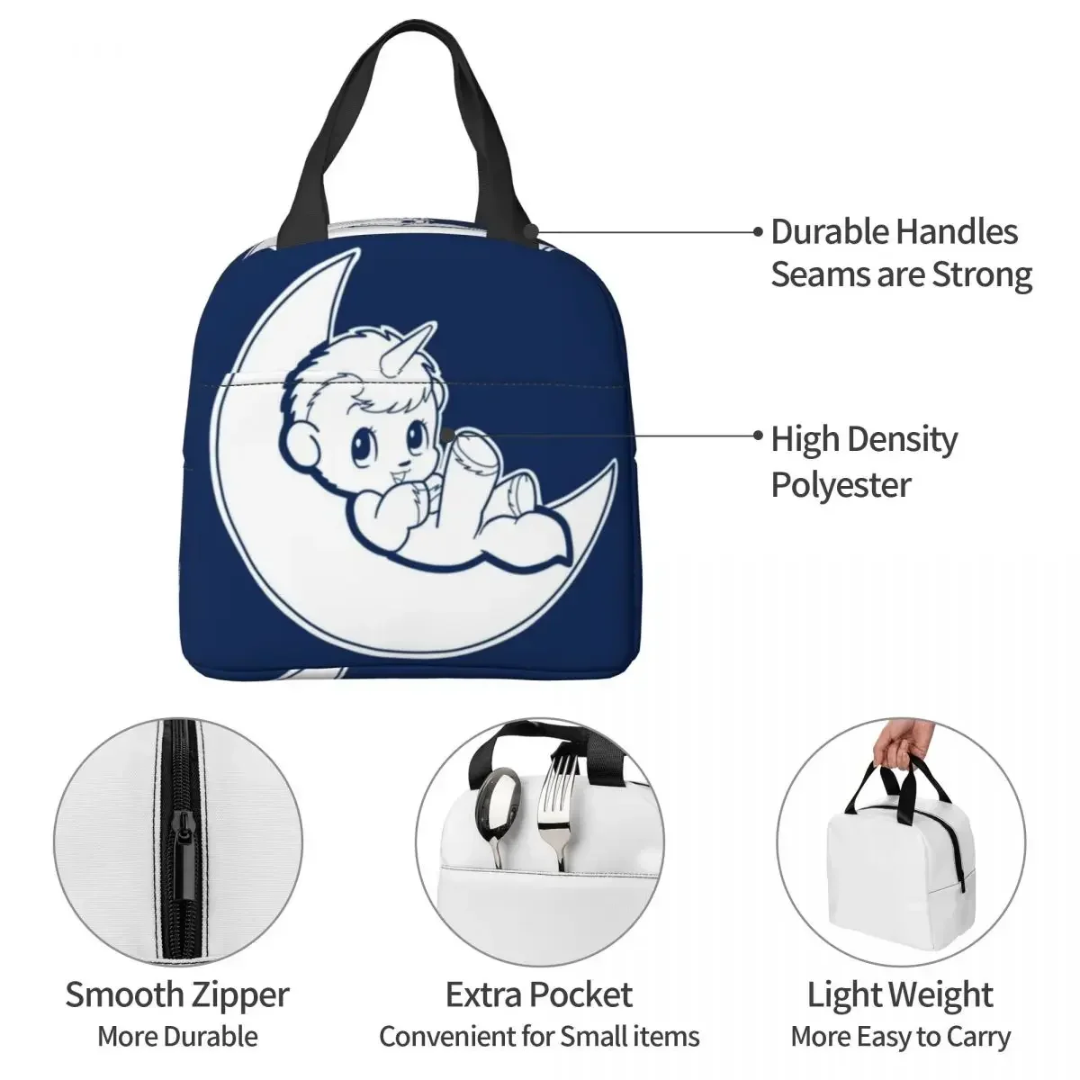 Классические термоизолированные сумки для обеда UNICO многоразовые хранения еды