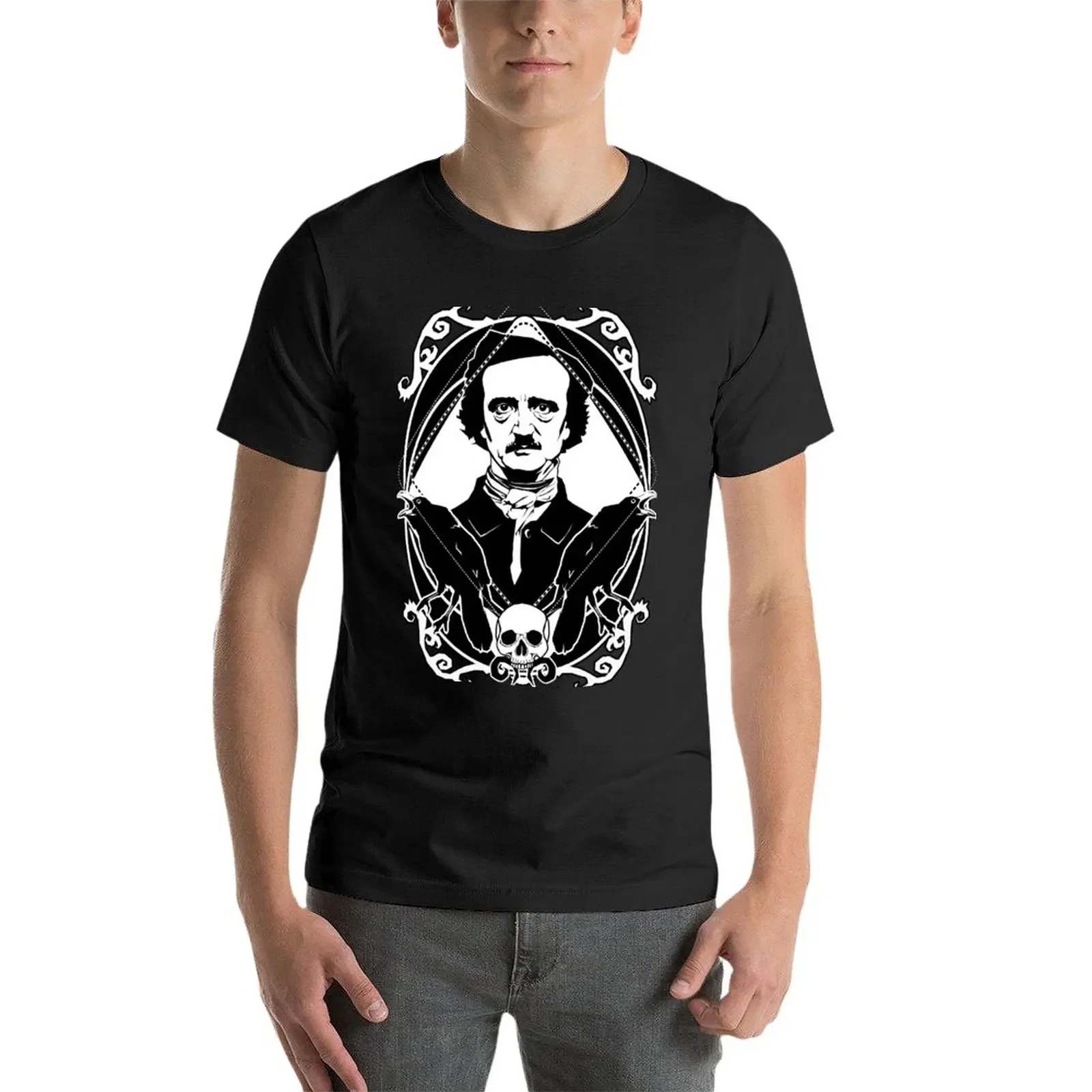 Футболка Эдгара Аллана Poe с принтом животных Король журавлей