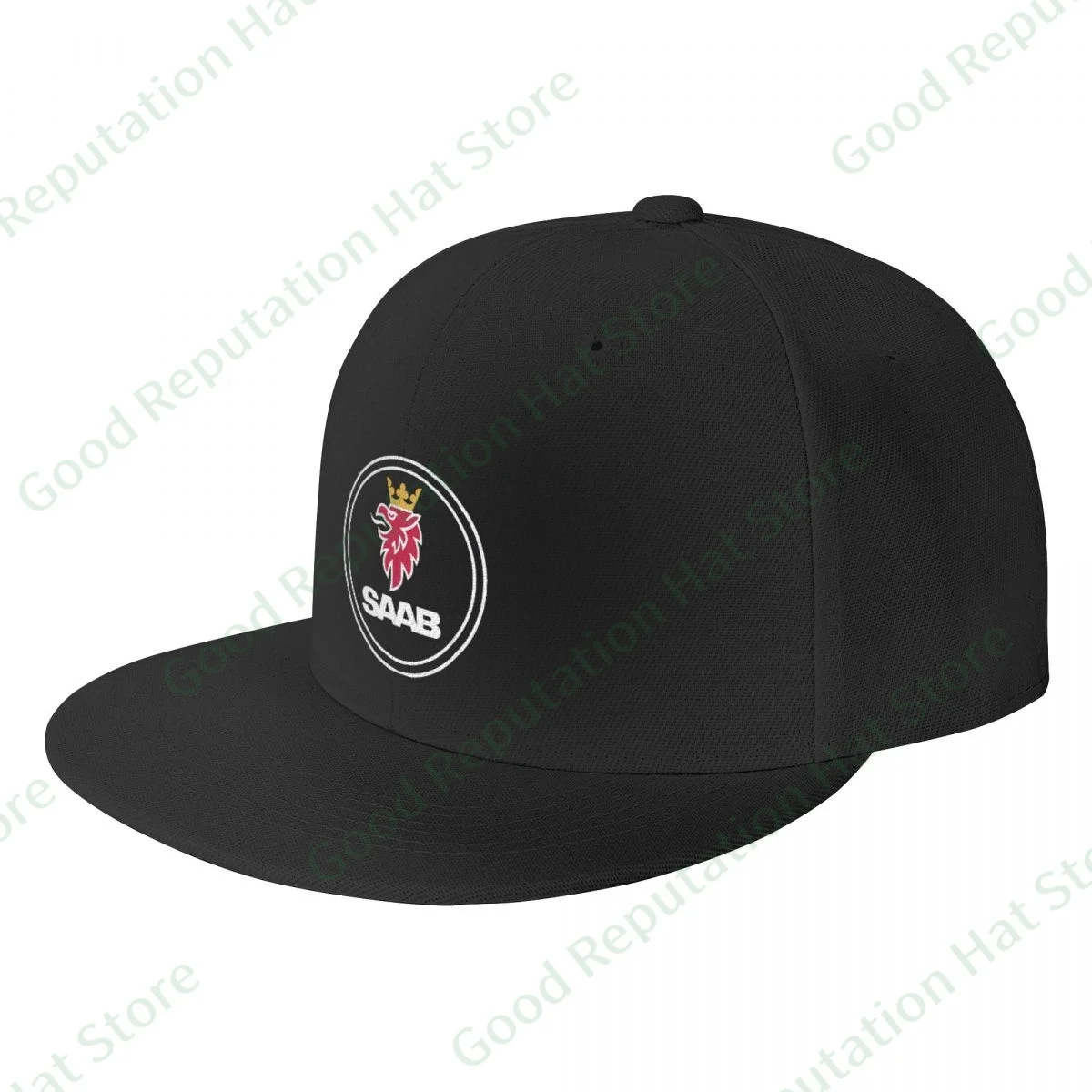 

Popular Saabs Baseball Cap Flat Peak Hip Hop Sun Flat hat Hats Men Women Caps Male Casual Travel Outdoor Sun Hats
