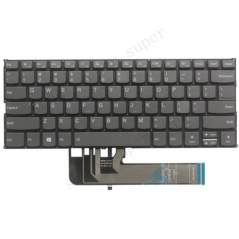 НОВАЯ клавиатура S+ для Lenovo Flex 6-14ARR, Flex 6-14IKB, FLEX-14API, FLEX-14IML, 14IWL (US-раскладка) (art.: 3920dbc351070) - 3920dbc351070