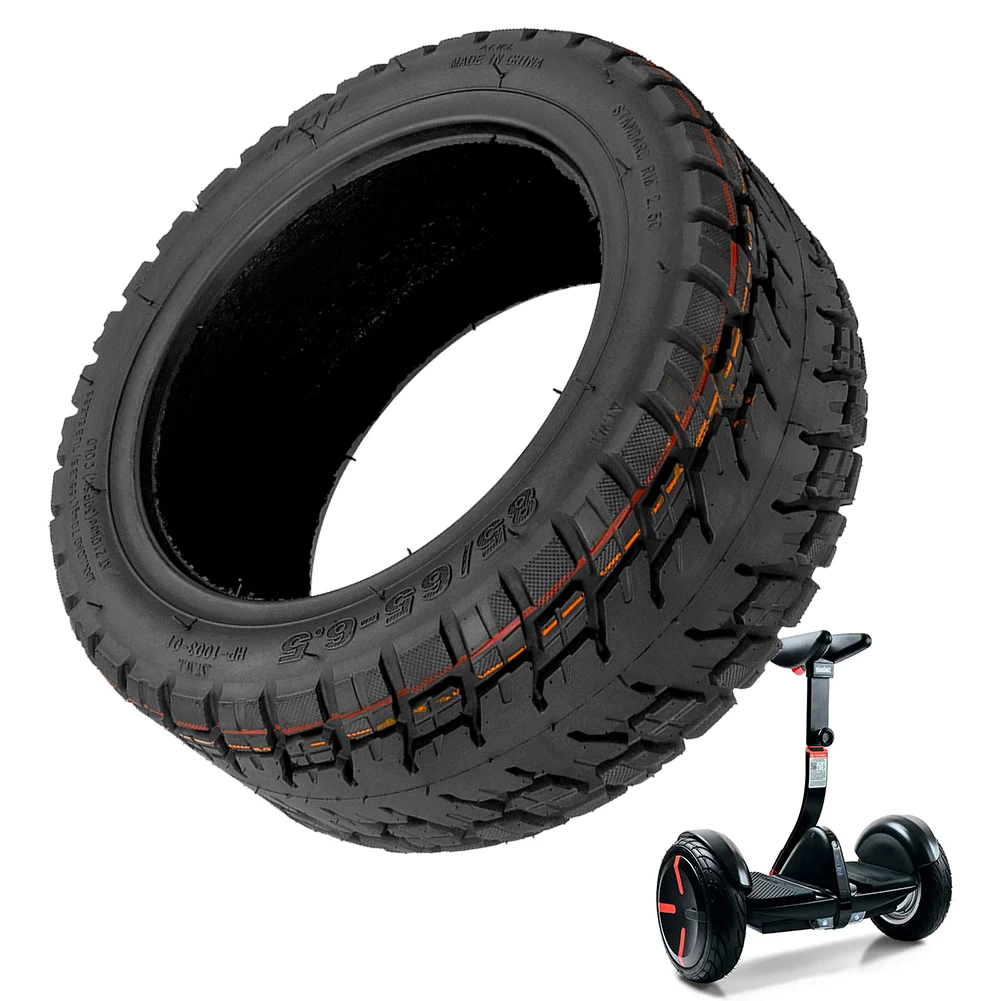 

10 Inch 85/65-6.5 Tubeless Off-road Tire For Kugoo G-Booster Balance Car Wearproof Rubber Cycling Tires Road Bikes Accessories
