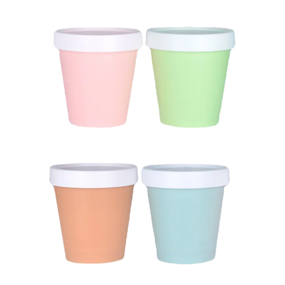 

Cups Lids Ice Cream Bowls Dessert Yogurt Container Containers Soup Plastic Mini Go Pudding Sundae Storage Freezer Empty Tubs