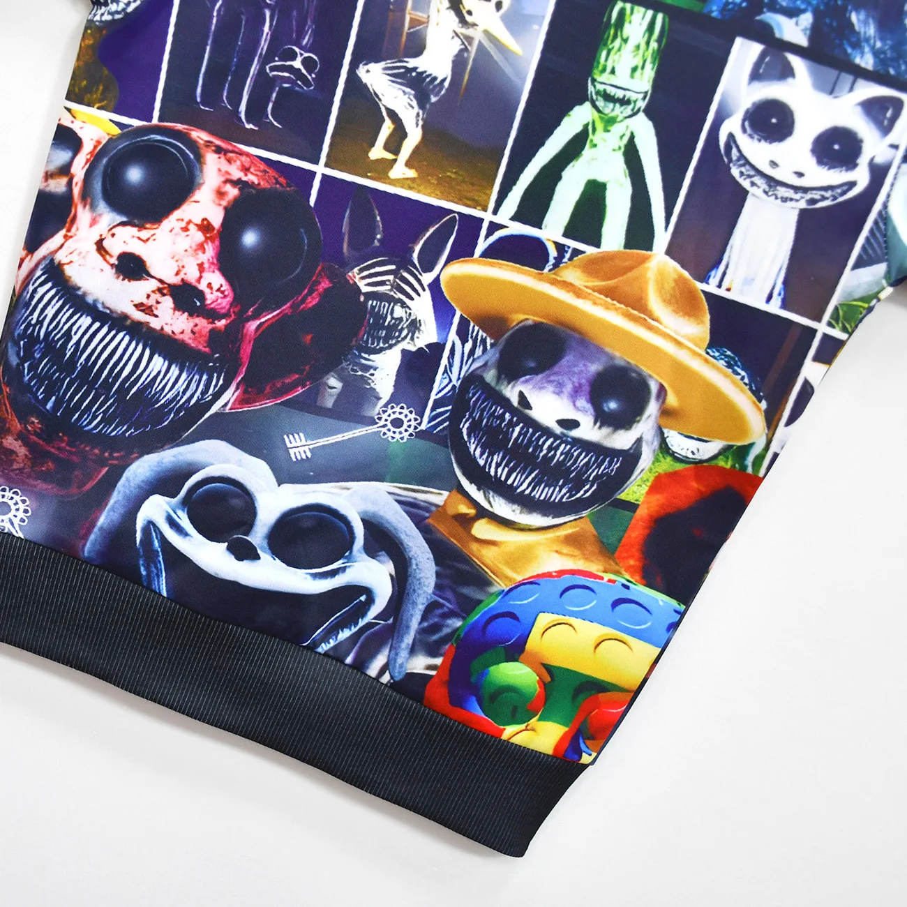 Детская толстовка с капюшоном и принтом зоономия