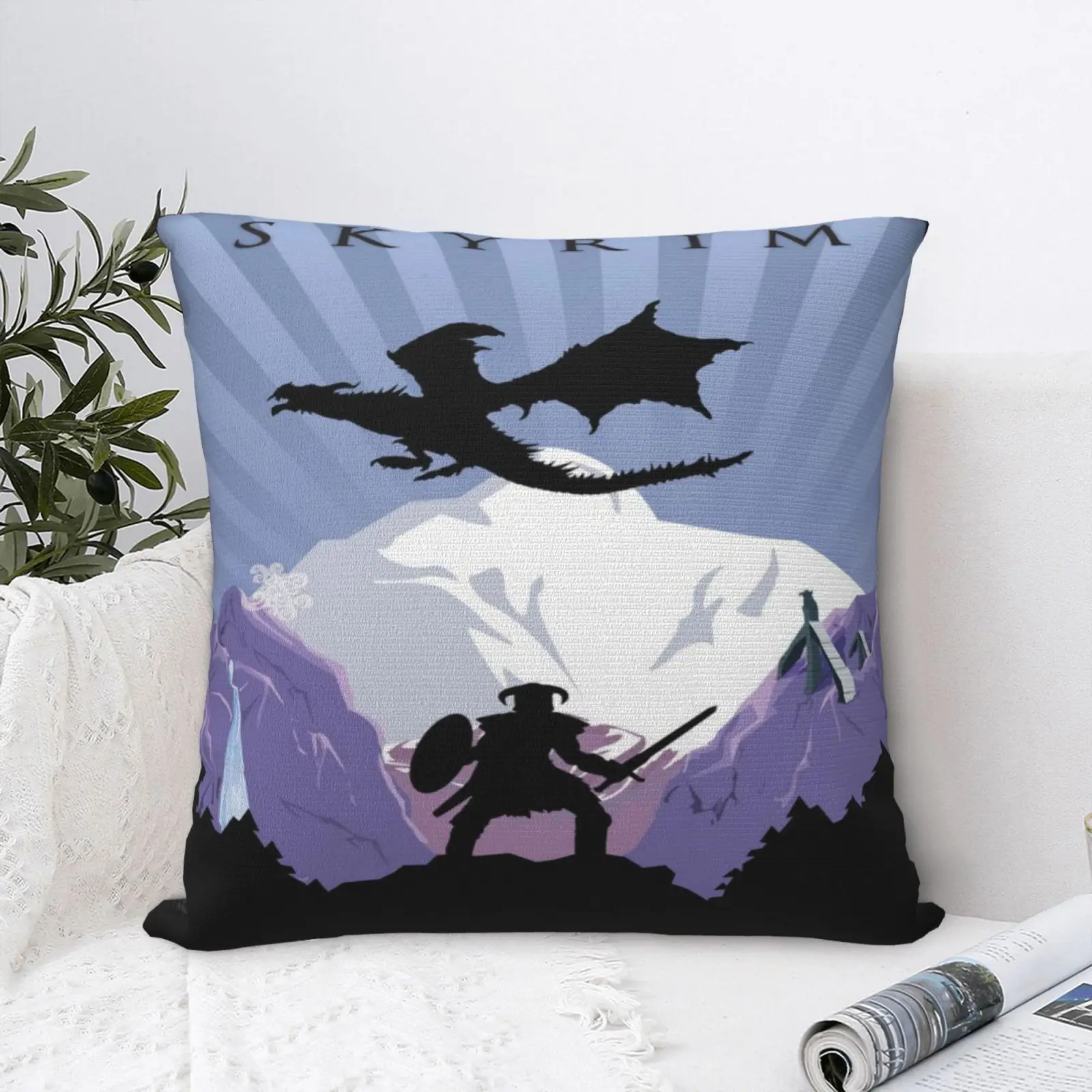 

Skyrim 8 подушки, чехол, подушки, искусственная Подушка, декоративные подушки, аксессуары для подушек