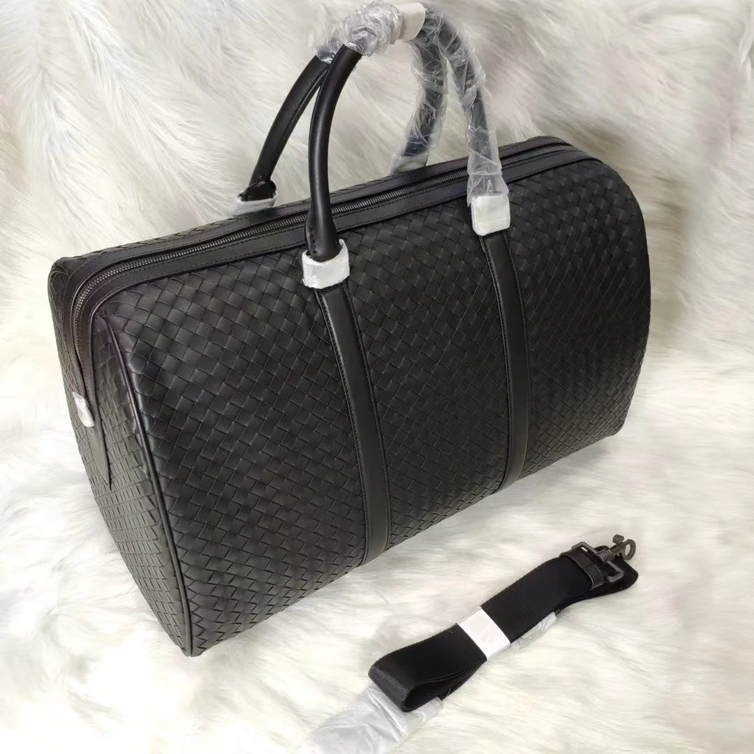New Travel Bag Genuine Leather Business Causal Shoulder Bag Luxury Brand Large Capacity Handbag Outdoor Luggage Bag