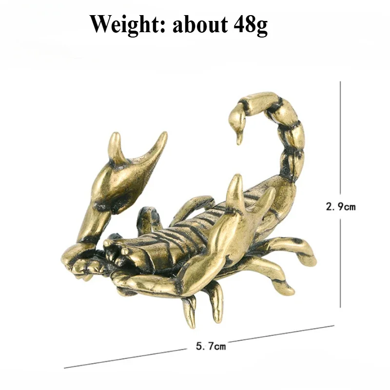 

Медные фигурки скорпионов