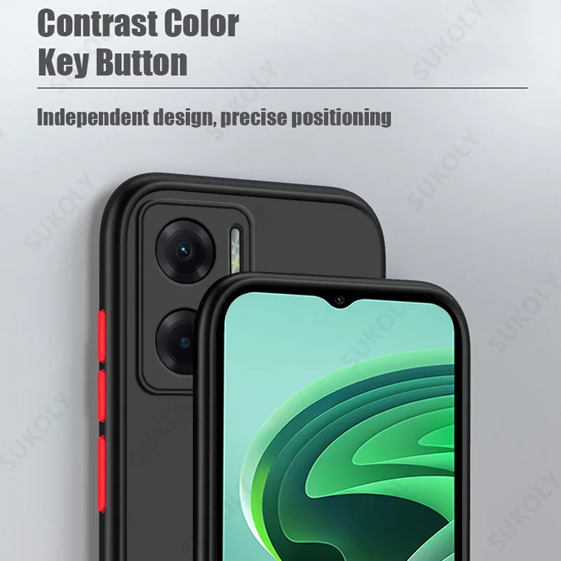 Shockproof Matte Case For Xiaomi Mi 11 Lite 5G NE 11T 12T Poco X5 X3 F3 M3 M4 Pro Redmi Note 10 9 8 Pro 9s 10s 11s 11E Cover