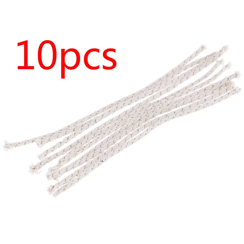 

10pcs Copper Wire Lighter Cotton Core Wick Kerosene Oil Lighter Accessories Replacement for Petrol Lighter Fire Starter Bulk