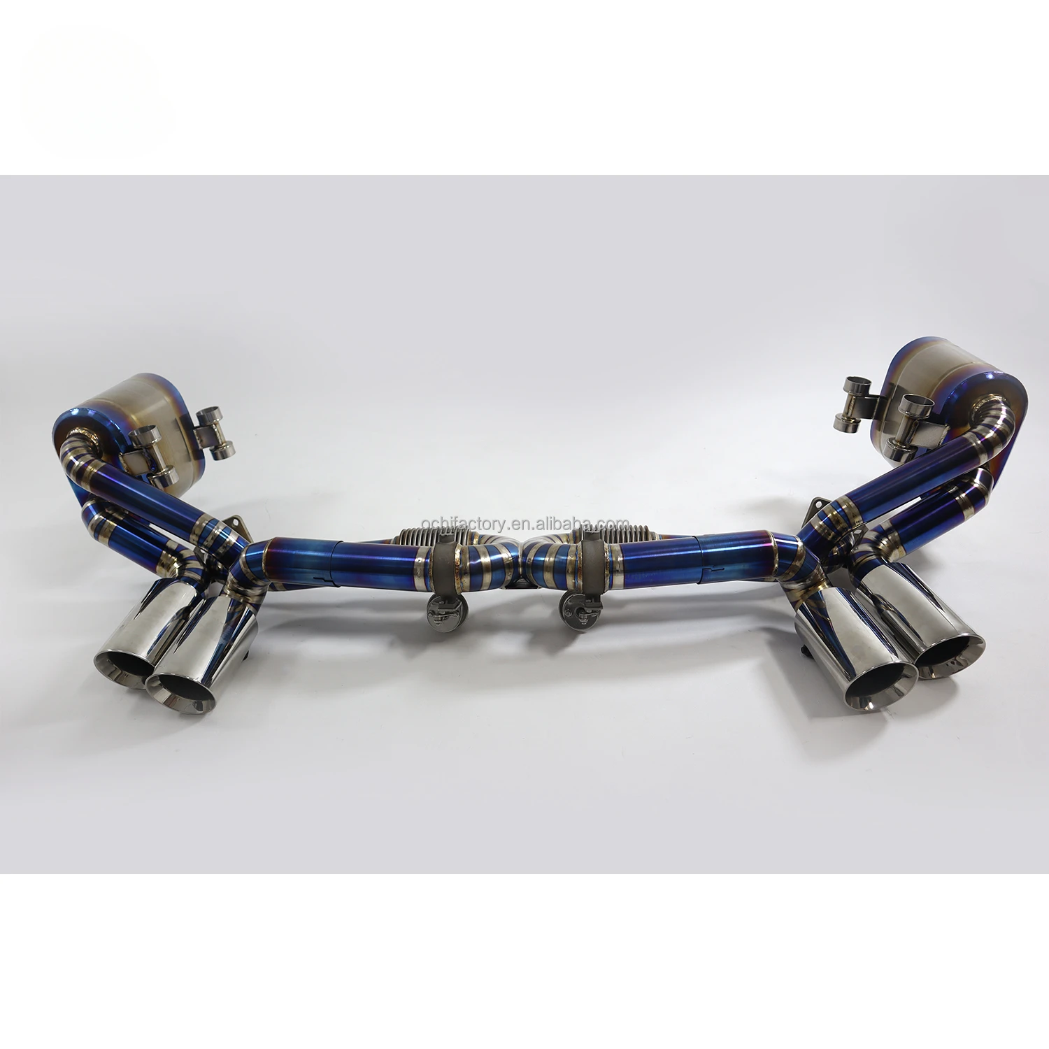 Выхлопная система OUCHI из титанового сплава для Porsche 911 991.1 Carrera/Carrera 4/Tager 4 2012-2015 3 л с