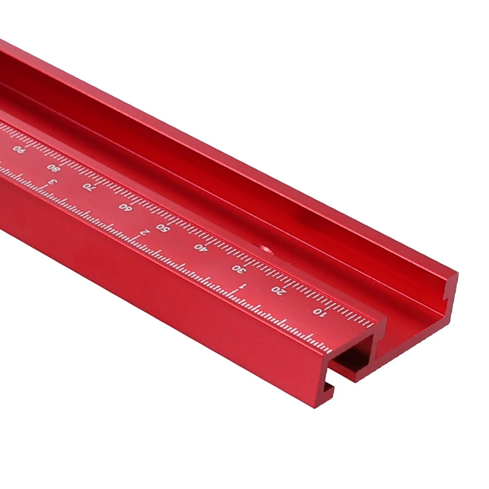 

Aluminum Alloy 45 Type T-Track T-Slot Miter Track Fixture For Saw Router Slider Table 300/400/500/600mm Woodworking Tools