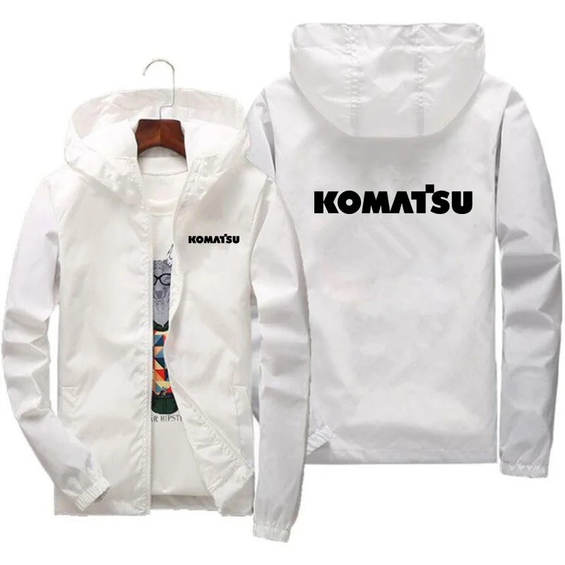 Мужская спортивная куртка с капюшоном Komatsu