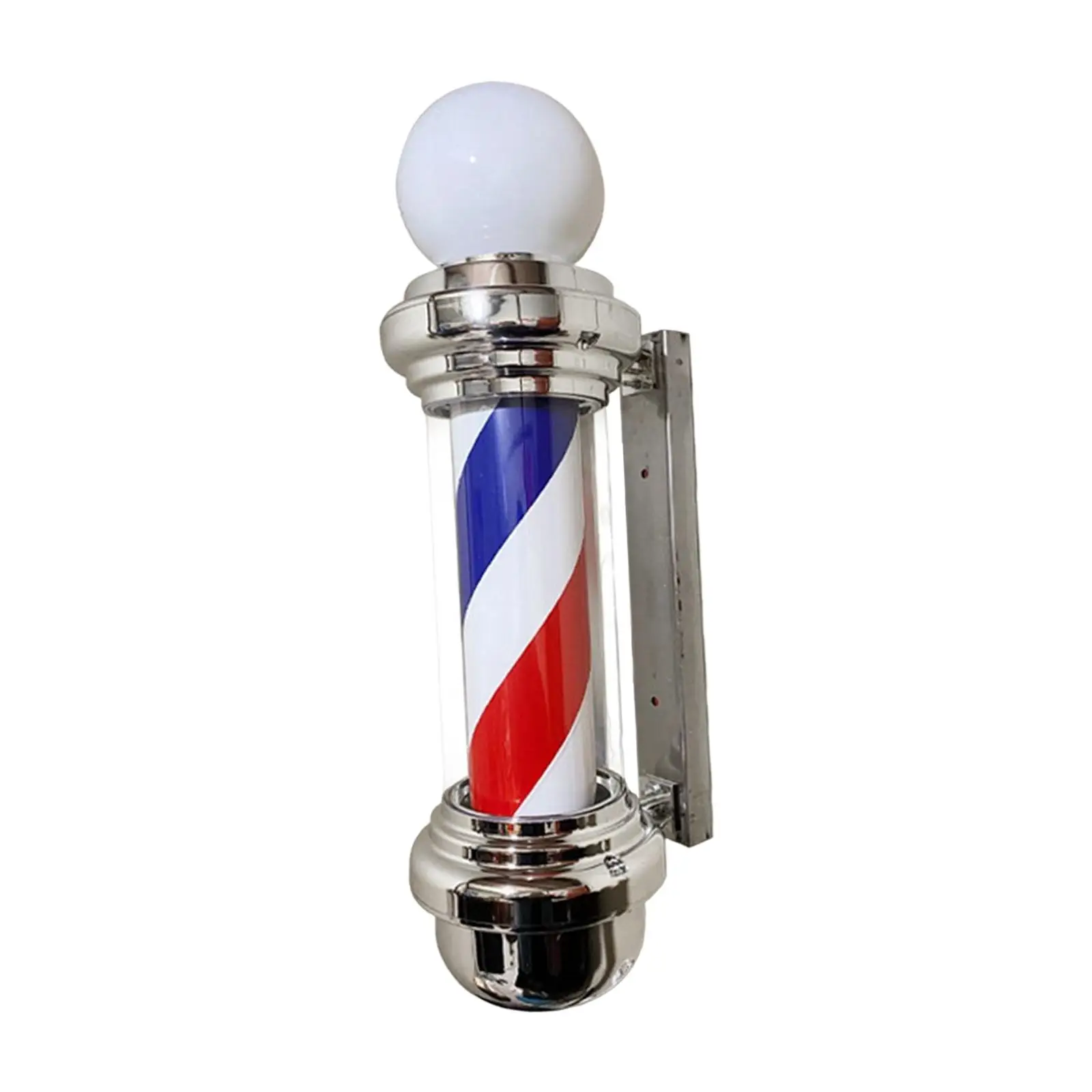 

Barber Pole LED Light Rotating Hair Salon Shop Sign Waterproof Indoor