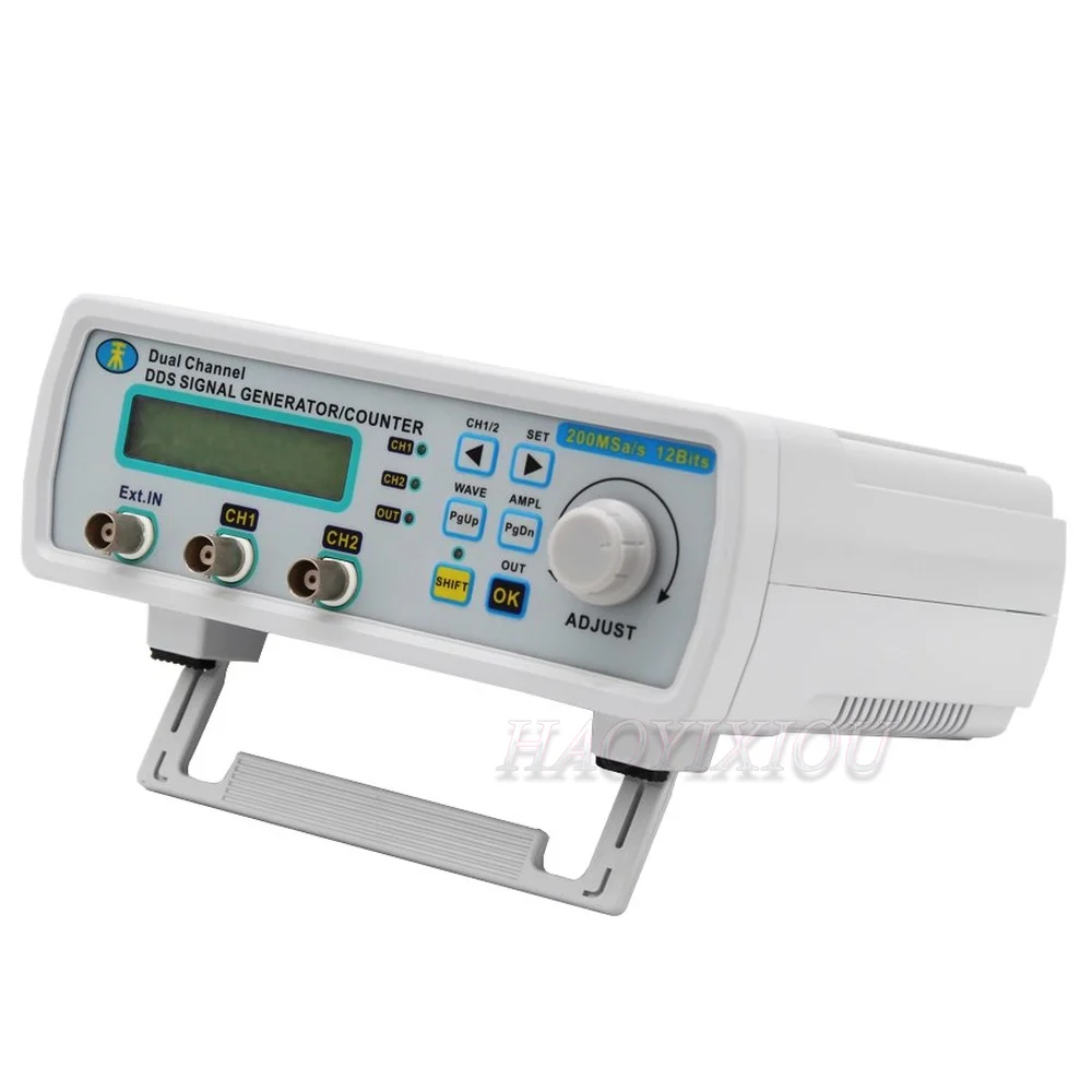 MHS-5200A цифровой DDS двухканальный генератор источника сигналов произвольный