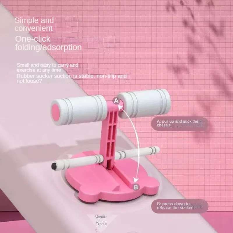 Фитнес-оборудование Sit-up присоски фиксирующие ноги брюшные упражнения домашнее