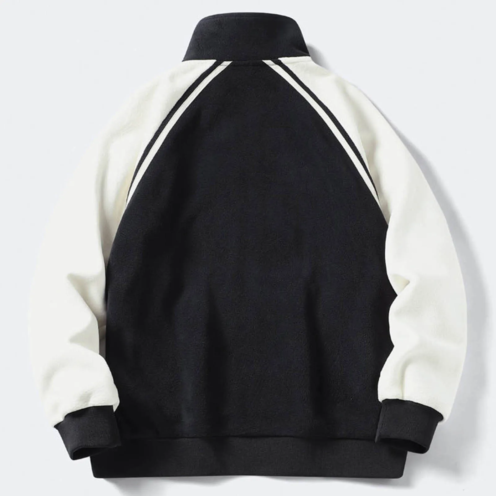 Мужская бейсбольная куртка 2024 новинка осени и зимы повседневное плюшевое пальто