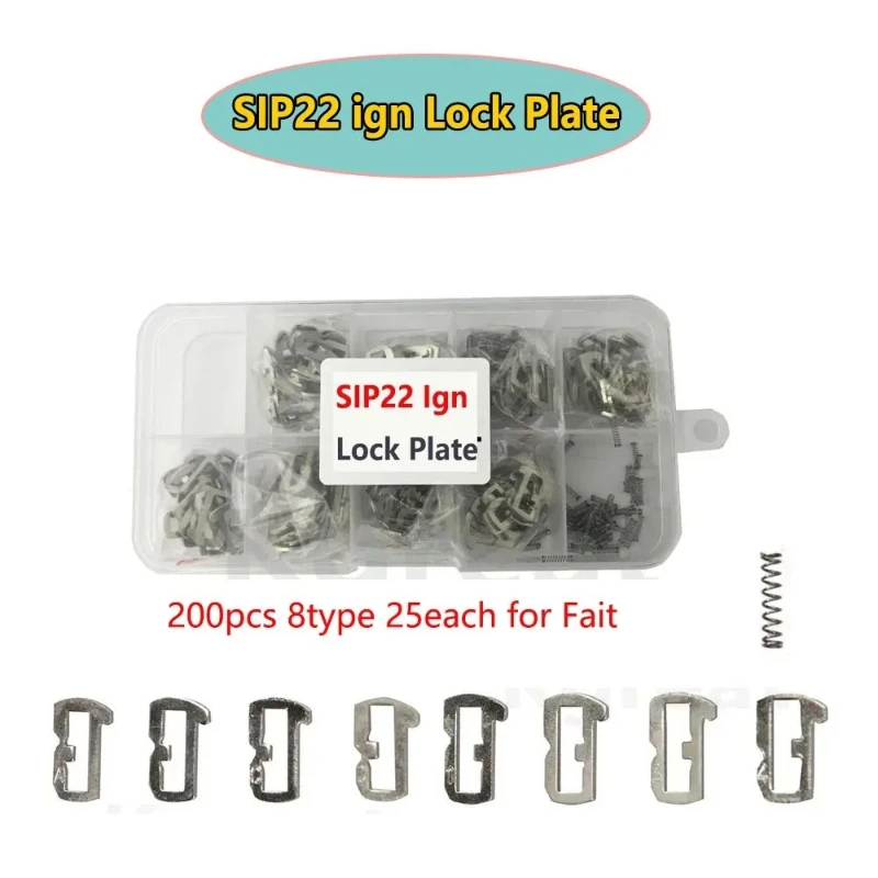 Замок с ригелем Lock Plate HU64 HU66 HU92 HU100 HU101 VA2T HY16 HY22 MAZ24 NSN14 SIP22 SIP22ign TOY40 TOY43 TOY48 FO21 HON66 VA2 (art.: 3920d7f97ba40) - 3920d7f97ba40