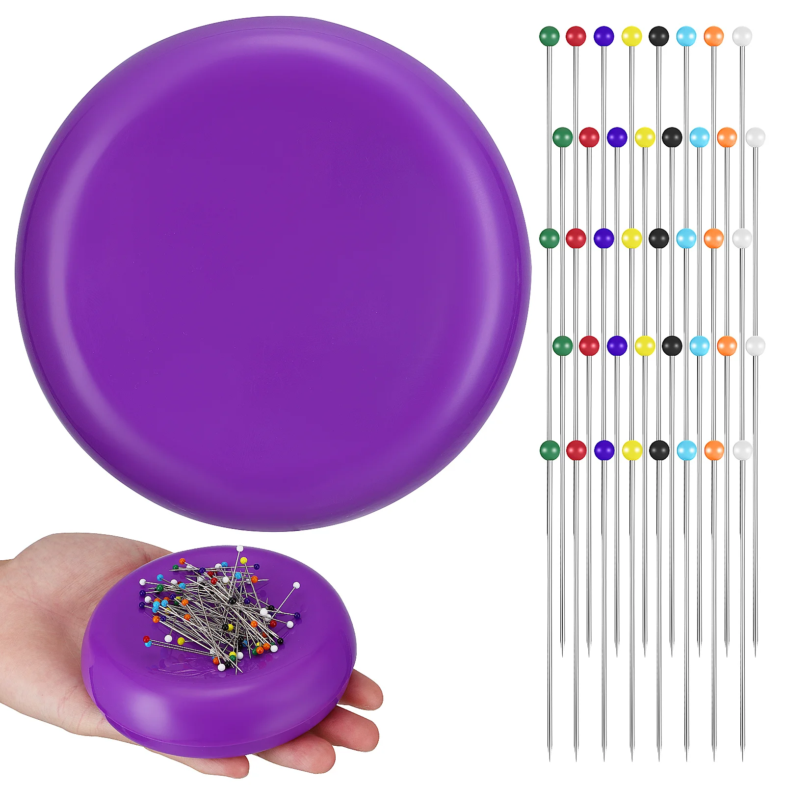 

Magnetic Pin Cushion Magnetic Pin Holder Pin Cushion Needles Holder With Pins