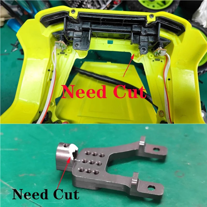 Преобразователь двигателя от 390 до 540/550 с шестерней 13T для MN86S MN86 MN86KS MN86K MN128 1/12