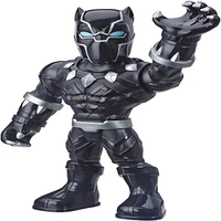 marvel black panther figures for child super hero adventures mega mighties collectible 10 action figure toys for kids over 3