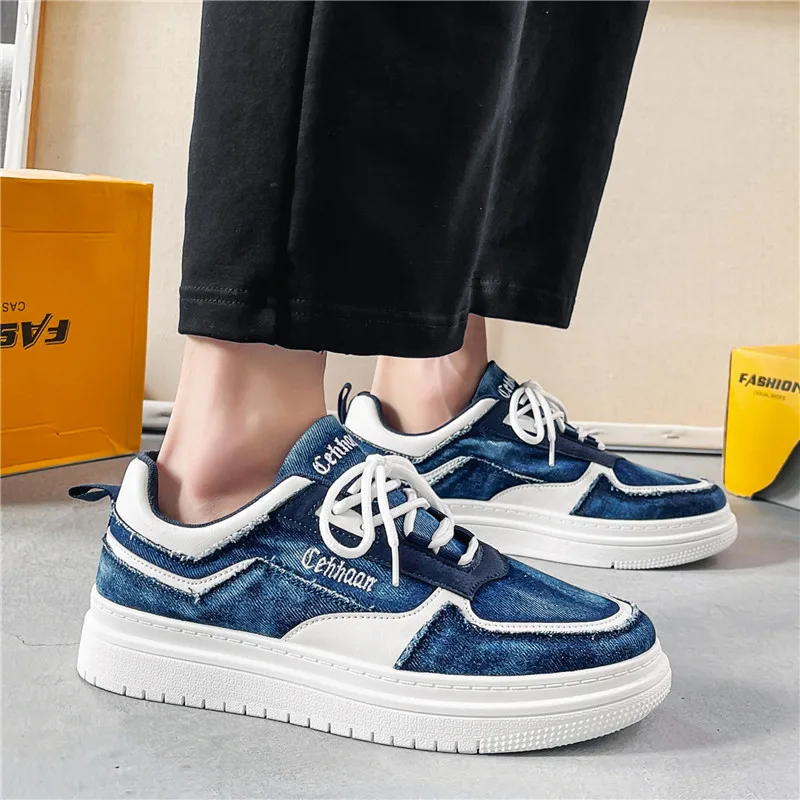 

Men Canvas Shoes Low Cut Flat Shoes for Men Black Sneakers Vulcanize Shoes Canvas Sneakers Lace Up Men Casual Shoes
