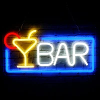 custom bar usb neon lights for rooms decoration neon sign for home party night light bedroom living room holiday gifts d407 14oc