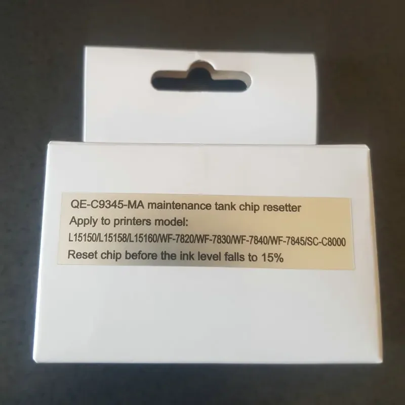 L18050 L8050 Сброс коробки обслуживания C9345 для Epson Чип сброса бака принтера L8188 8550 16600