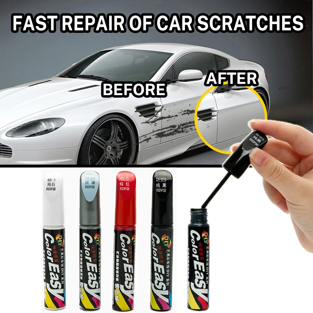 

Universal Car Coat Scratch Clear Repair Colorful Paint Pen Touch Up Pen Waterproof Repair Maintenance Paint Care Car Accessories