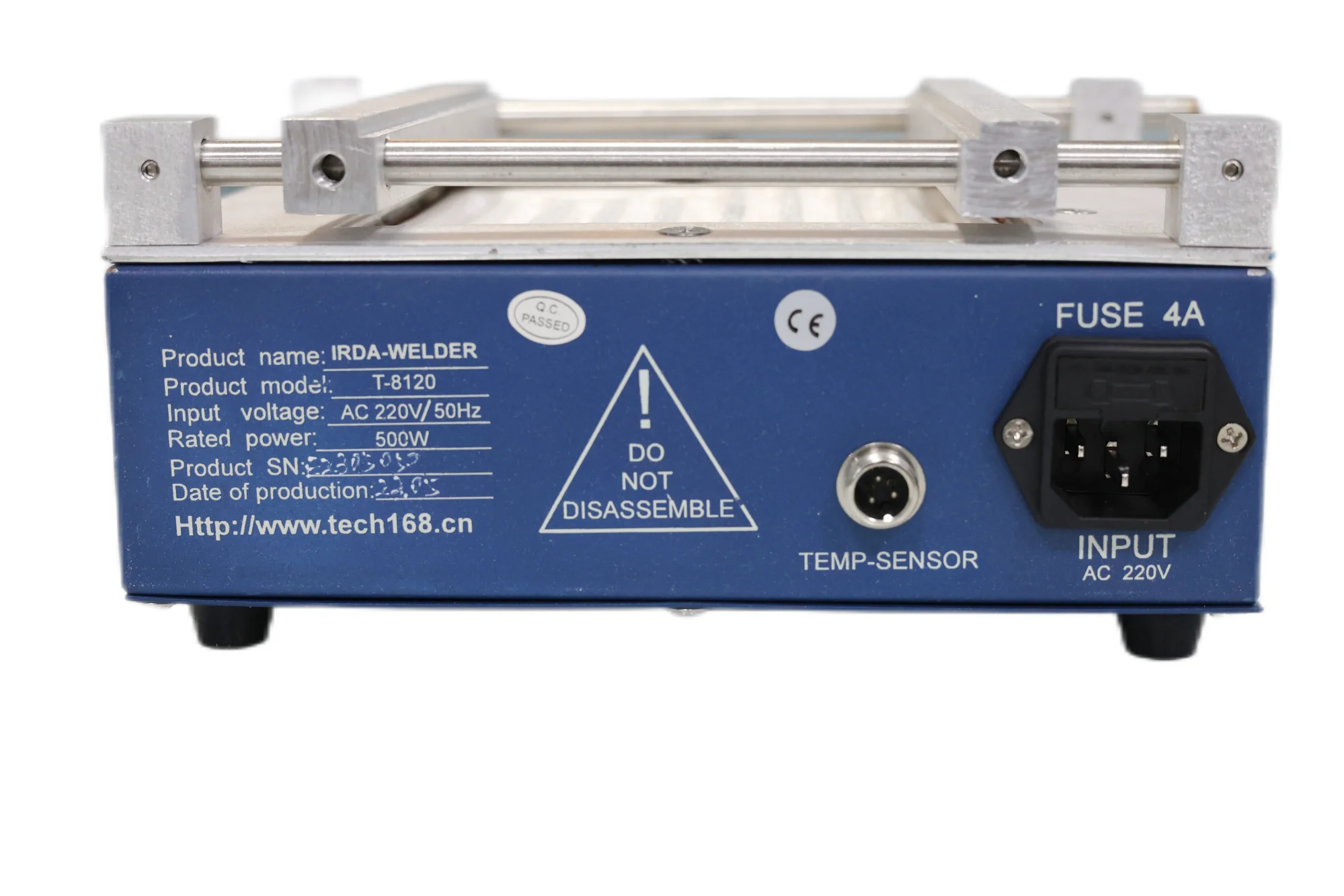 PUHUI T-8120 инфракрасная подогревательная станция SMD PID с контролем температуры Plamform