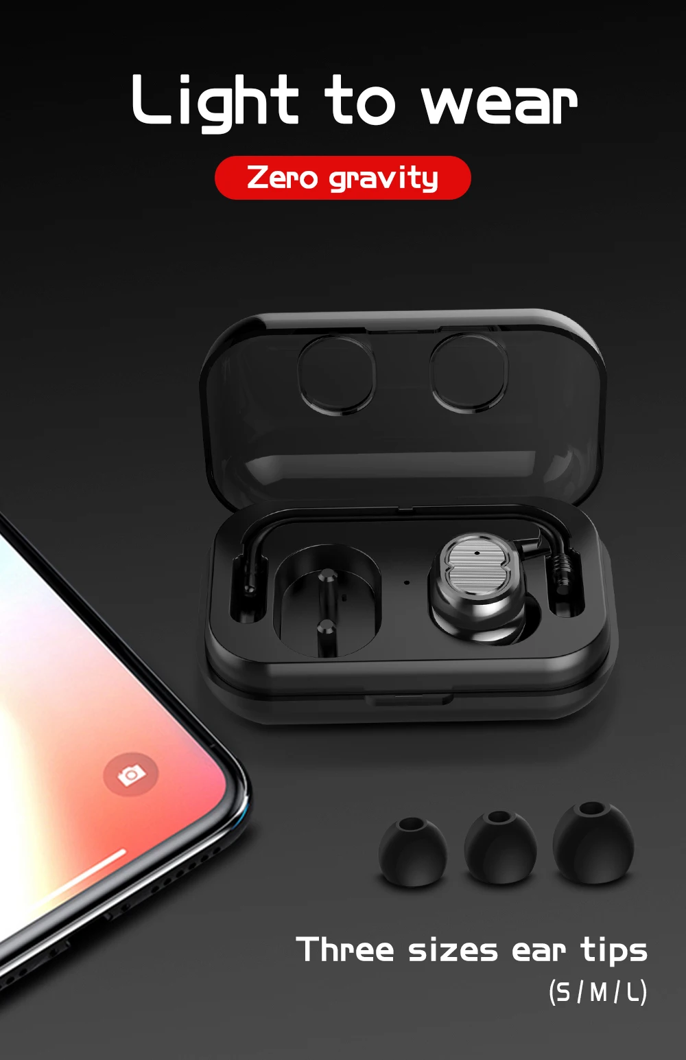 

2022 X6 Wireless Bluetooth earphone mini bluetooth headset sport waterproof earbud with mic for iphone xiaomi huawei
