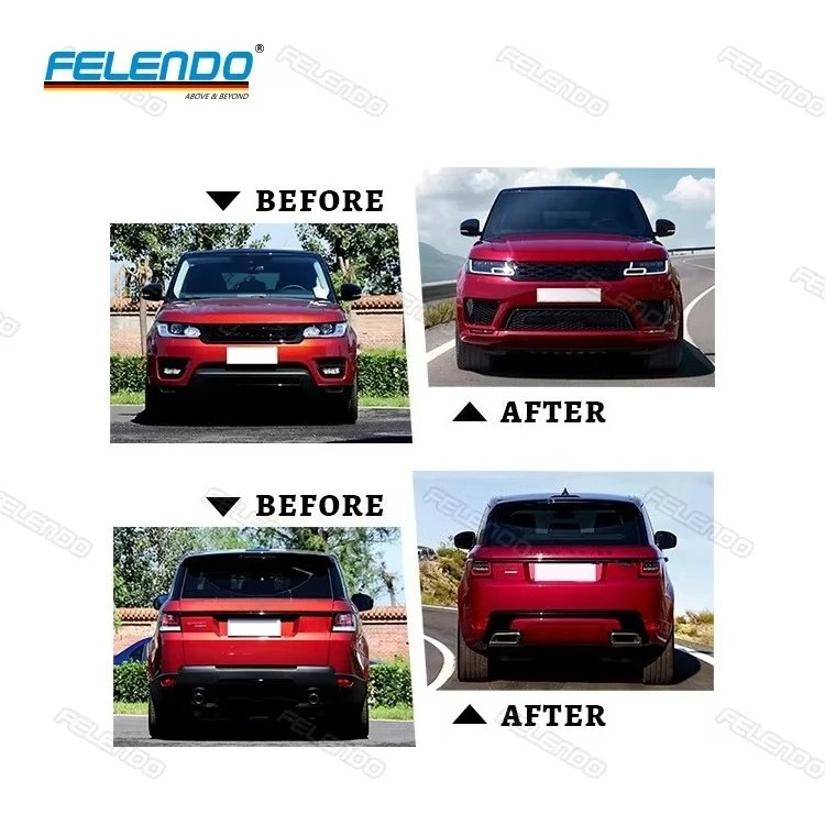 Премиальный обвес для Range Rover Sport L494 2014 года, обновление до версии 2018-2020 SVR, прямая установка, прочный, спортивный дизайн. (art.: 3920db37776ea) - 3920db37776ea
