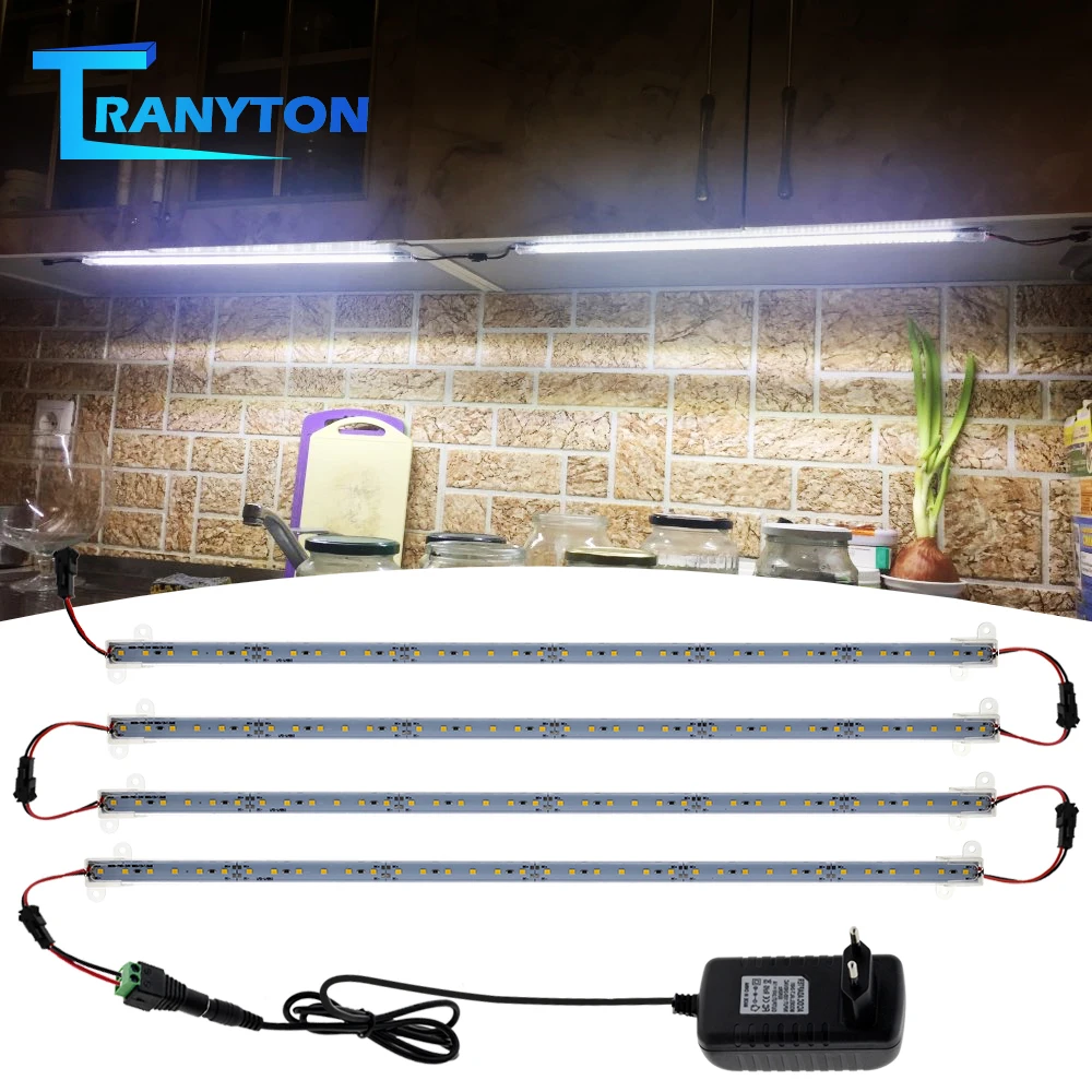 

24V 7W LED Tube Light 50cm 36LEDs High Brightness LED Light Strip Hard Rigid Strip Bar Light For Home Kitchen Cabinet Wall Decor