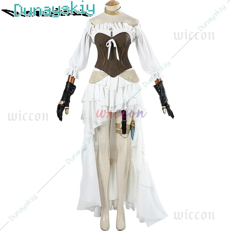 Neo-Ishgardian Healing Set Косплей Костюм Игра FF Ижгард Женский Платье FF14
