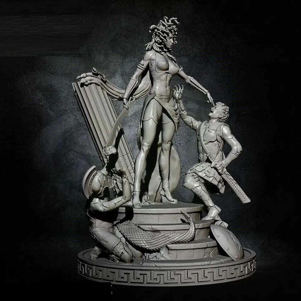 1:32 Scale Resin Figure Unpainted Model Kit Unassambled Collect Medusa Queen E3s0 | Игрушки и хобби